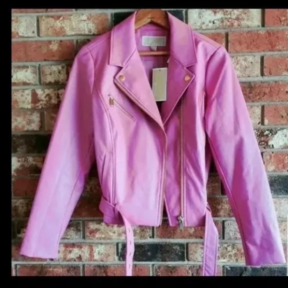 Michael Kors Pink Moro Jacket